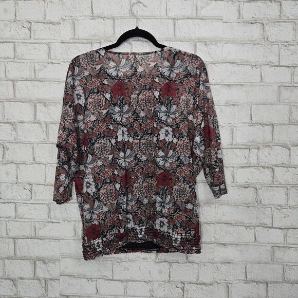 Maurices floral printed blouse - Picture 12 of 13